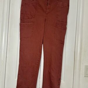 Democracy Rust Straight Leg Pants